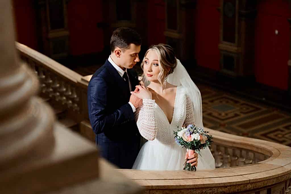 Академия Штиглица - идеальное место для свадебной фотосессии в Астане Академия Штиглица. Свадебный фотограф астана